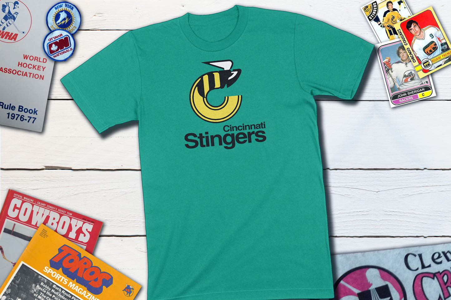 Retro Hockey Team Cincinnati Stingers Hockey WHA