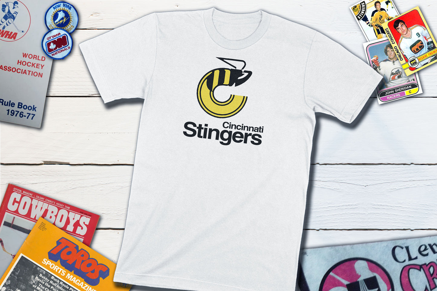 Retro Hockey Team Cincinnati Stingers Hockey WHA