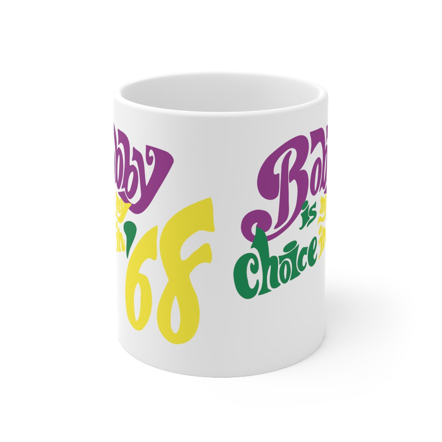 Retro Campaign Button For Robert F Kennedy Bobby Is My Choice In '68 Ceramic Coffee Mug