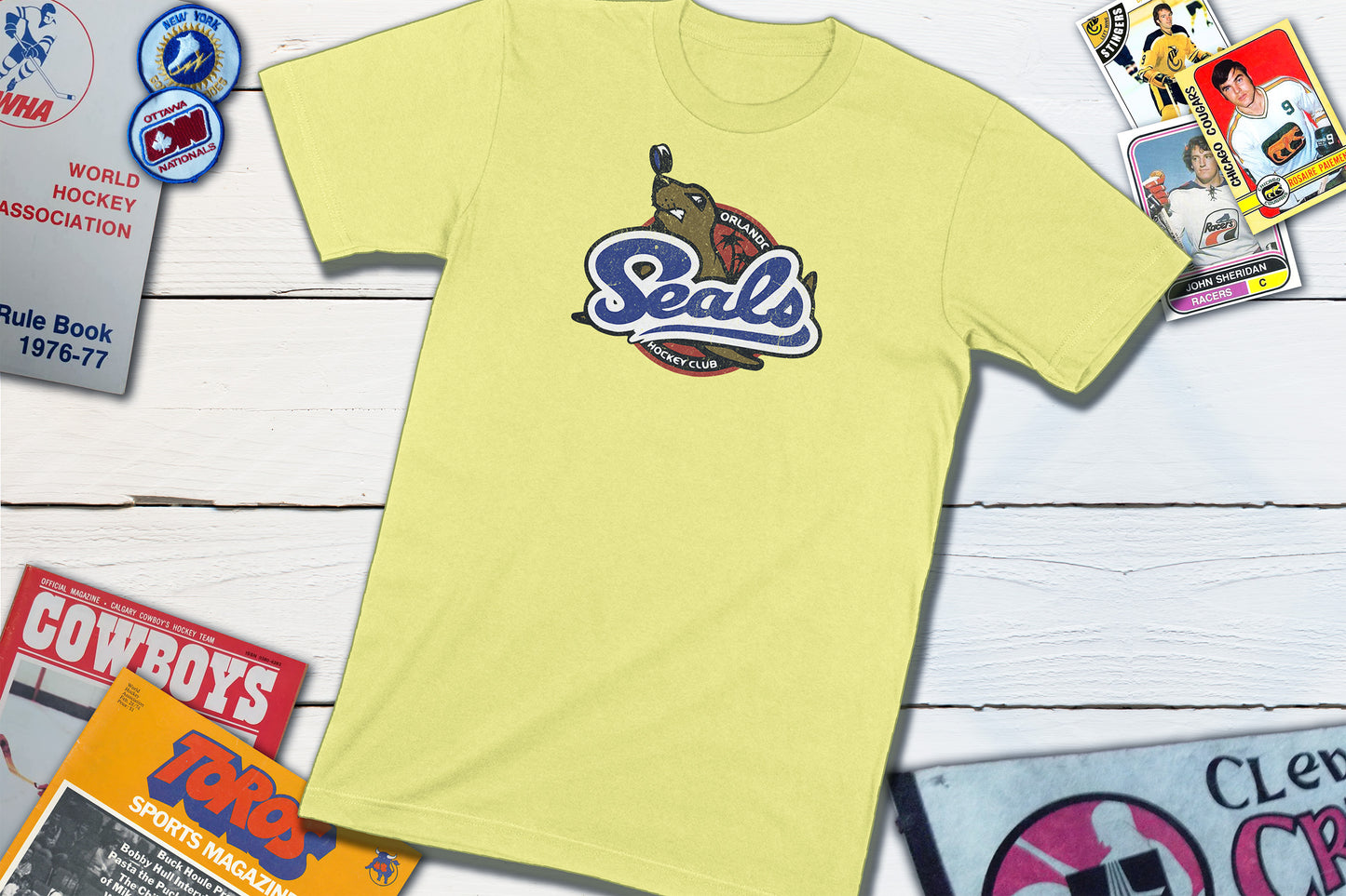 Retro Hockey Team Orlando Seals Hockey ACHL