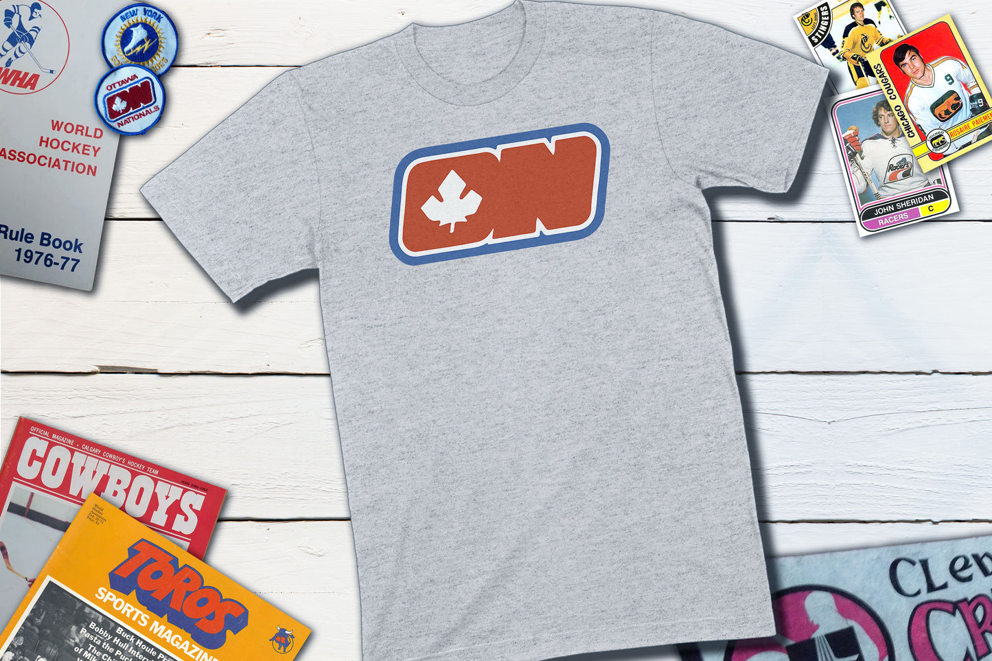 Retro Hockey Team Ottawa Nationals Hockey WHA