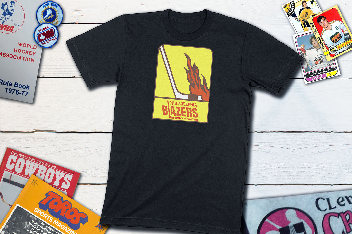 Retro Hockey Team Philadelphia Blazers Hockey WHA