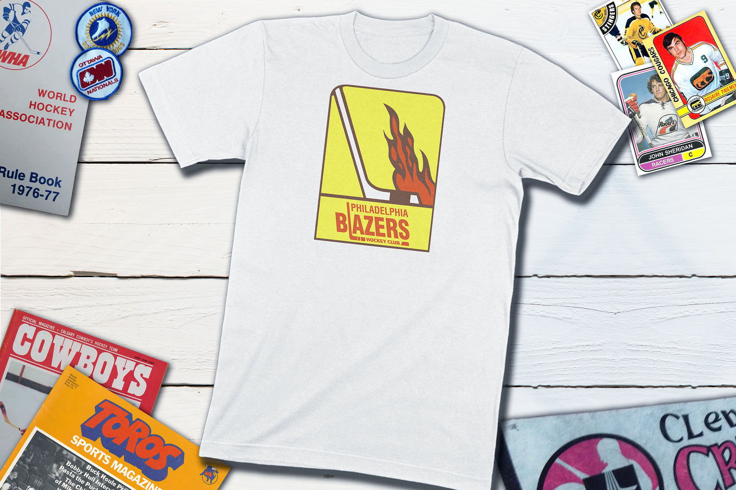 Retro Hockey Team Philadelphia Blazers Hockey WHA