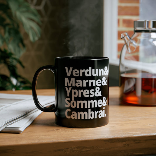 Battles of the First World War Ceramic Coffee Mug