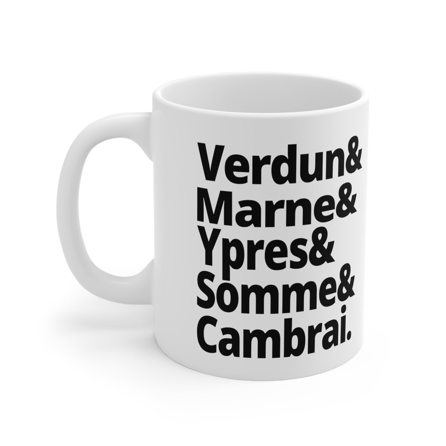 Battles of the First World War Ceramic Coffee Mug