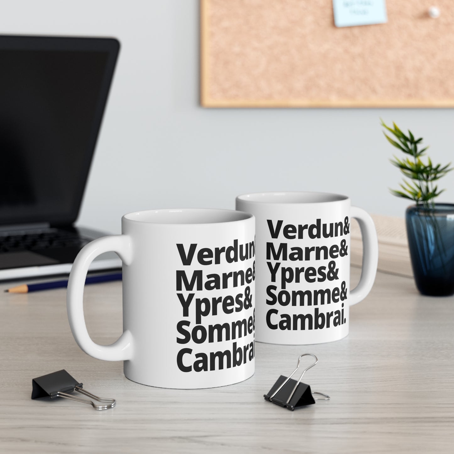 Battles of the First World War Ceramic Coffee Mug