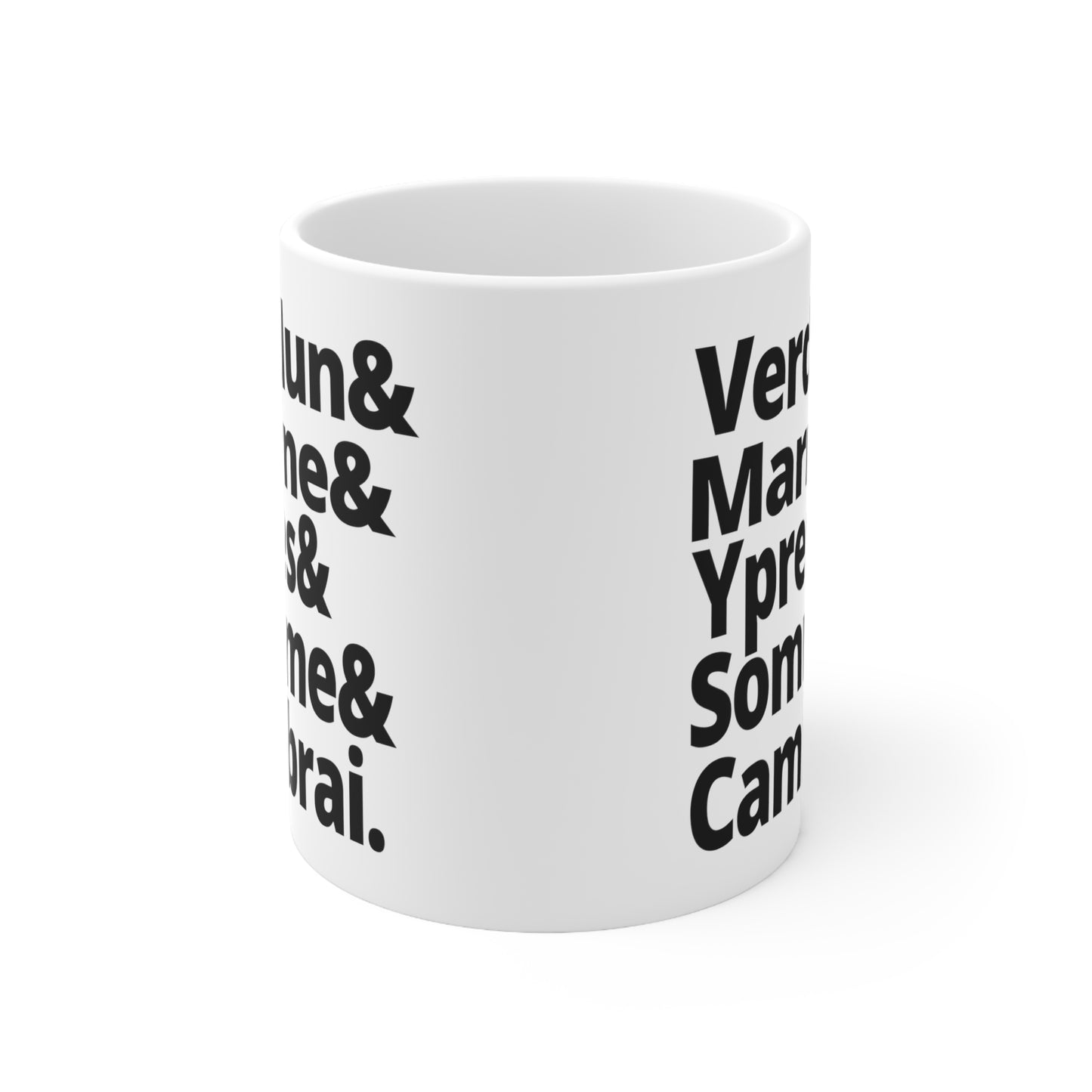 Battles of the First World War Ceramic Coffee Mug