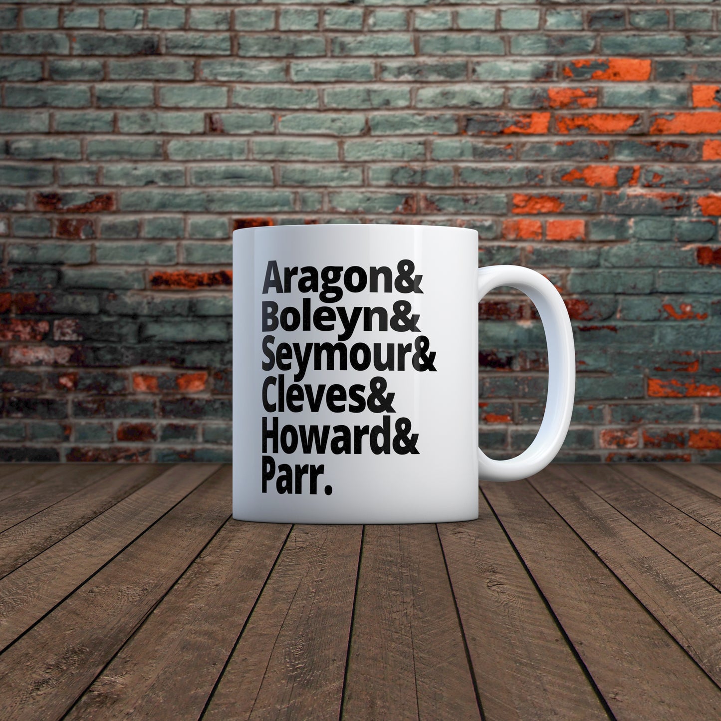 The Wives of Henry VIII Ceramic Coffee Mug