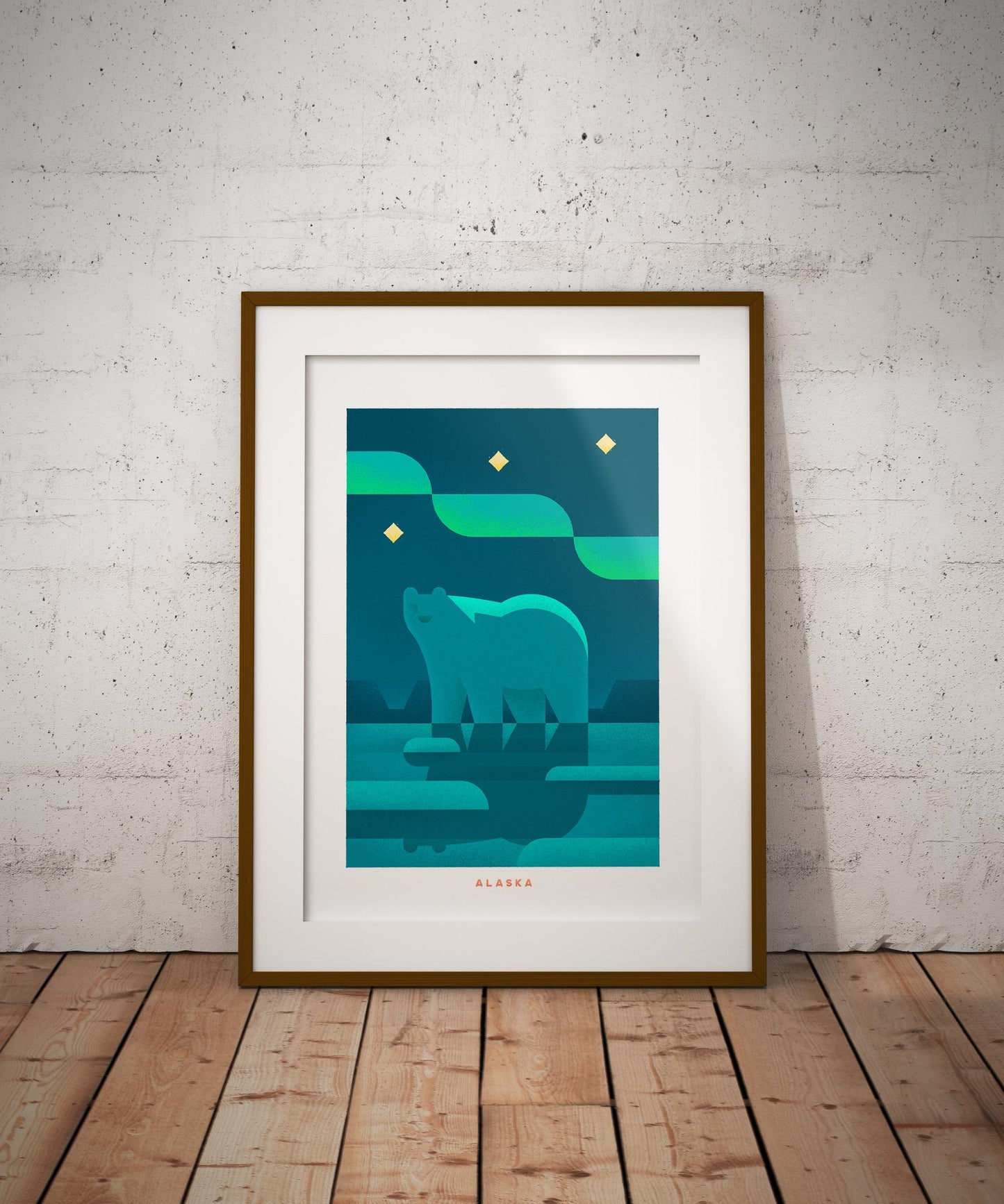 Alaska Travel Poster Print-Poster-Yesteeyear