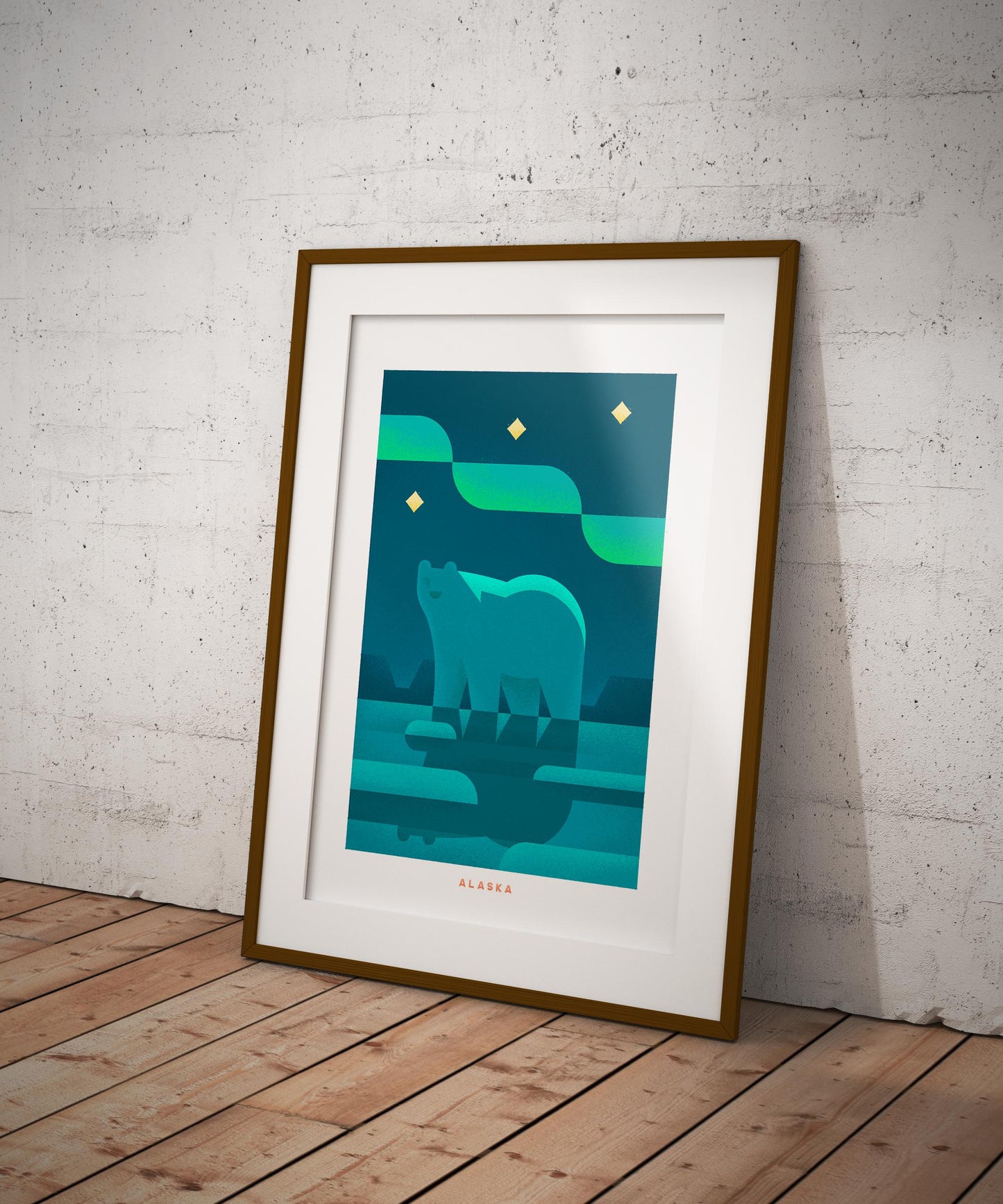 Alaska Travel Poster Print-Poster-Yesteeyear