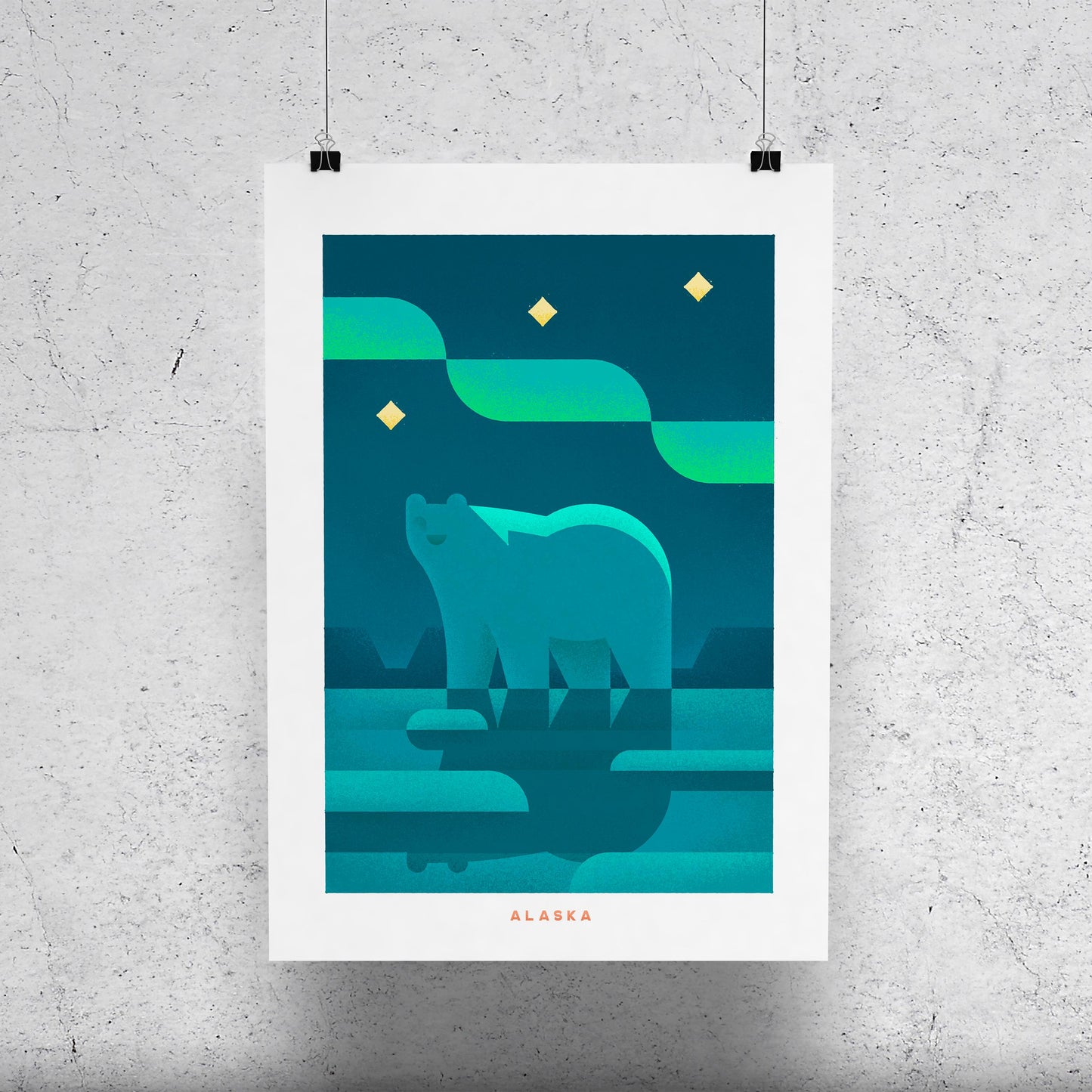 Alaska Travel Poster Print-Poster-Yesteeyear