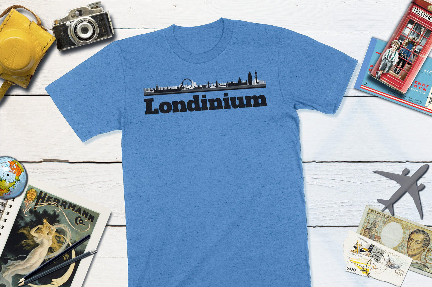 Ancient Roman City Londinium Shirt-Unisex T-shirt-Yesteeyear