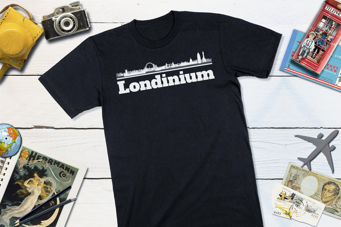Ancient Roman City Londinium Shirt-Unisex T-shirt-Yesteeyear