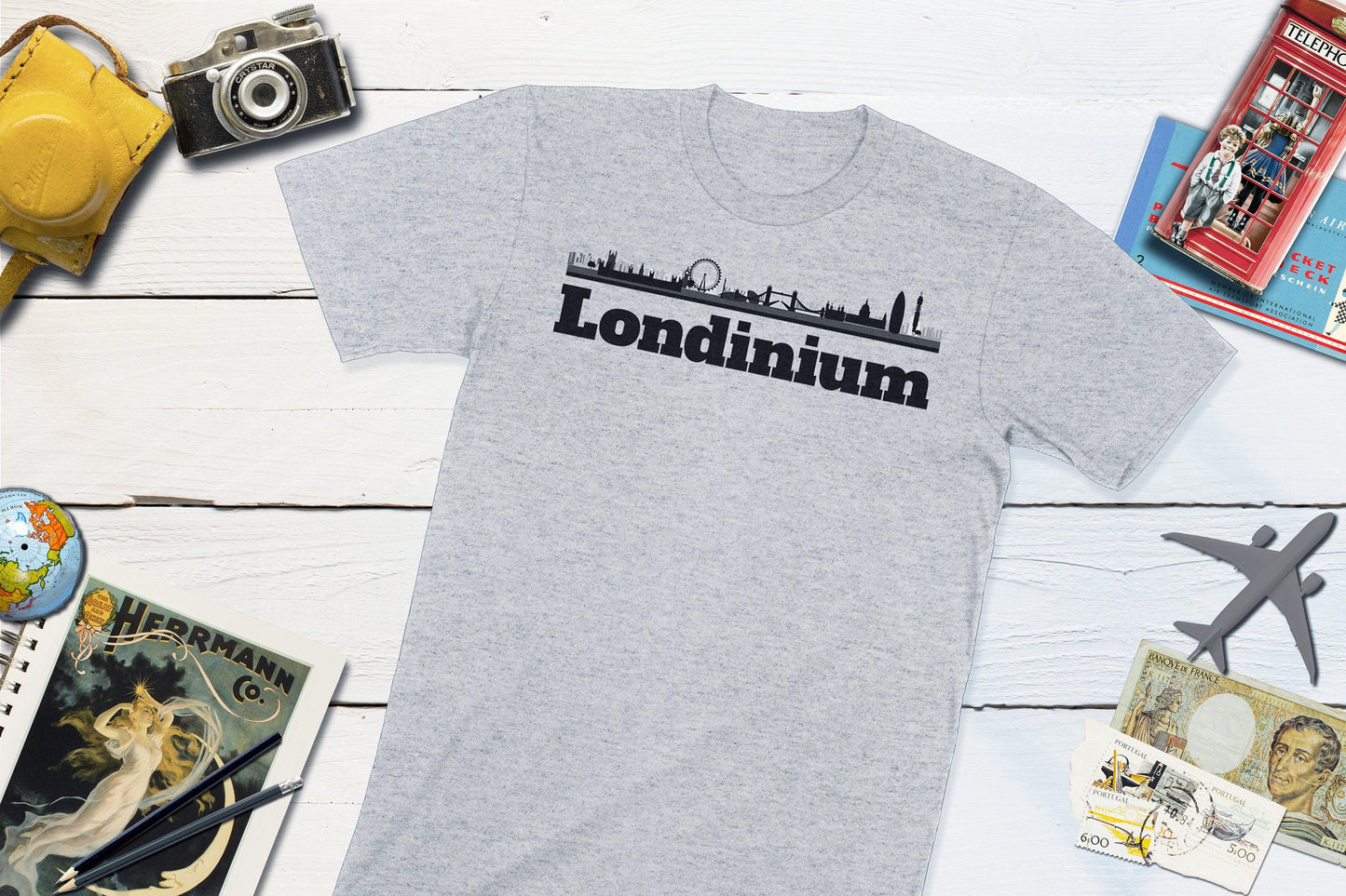Ancient Roman City Londinium Shirt-Unisex T-shirt-Yesteeyear