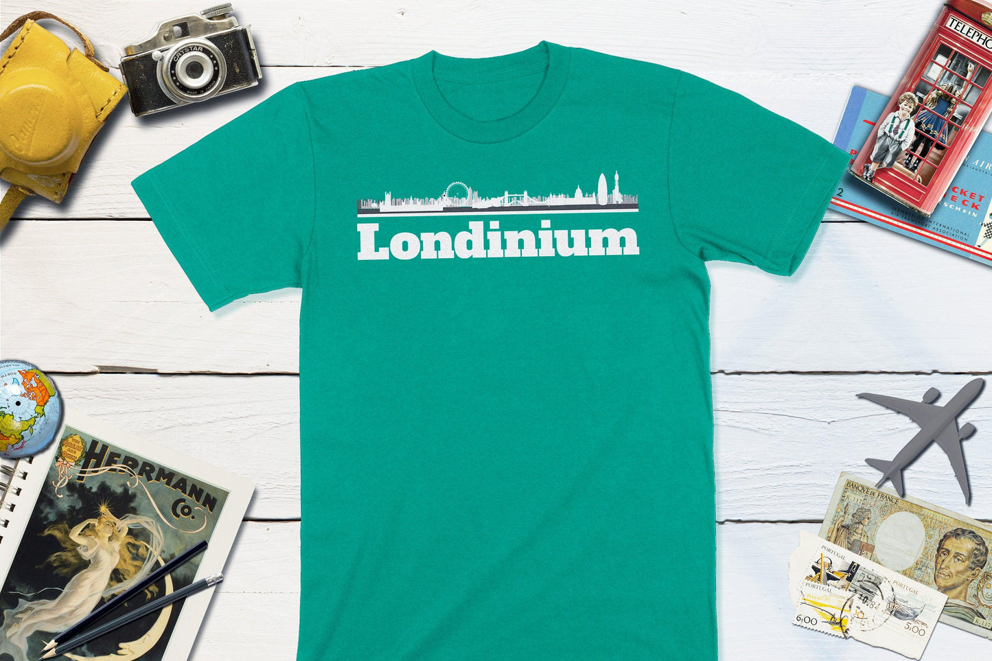 Ancient Roman City Londinium Shirt-Unisex T-shirt-Yesteeyear