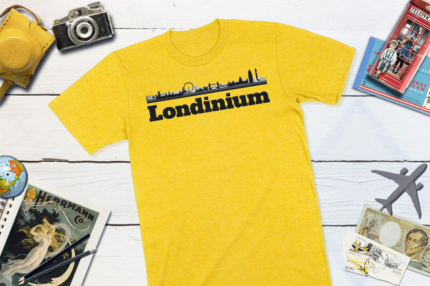 Ancient Roman City Londinium Shirt-Unisex T-shirt-Yesteeyear