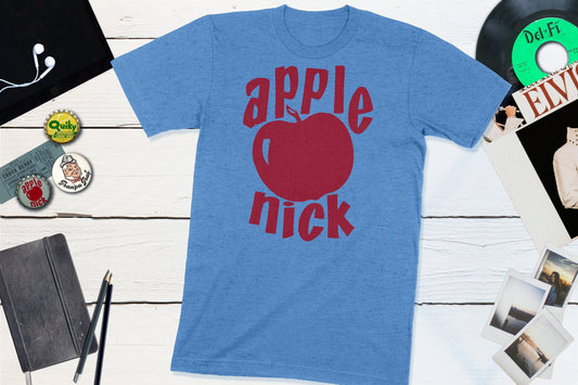 Apple Nick Vintage Soda Bottle Cap-Unisex T-shirt-Yesteeyear