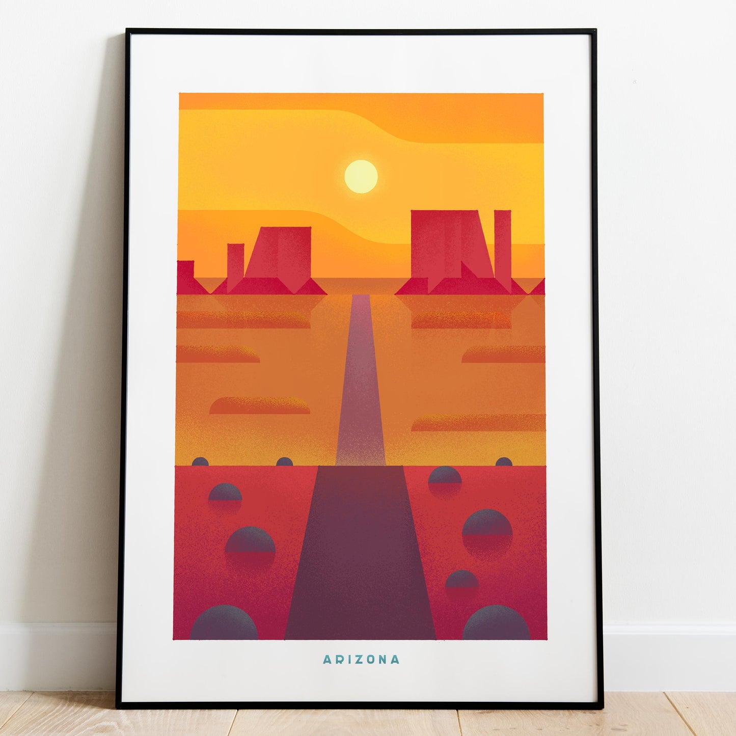 Arizona Travel Poster Print-Poster-Yesteeyear