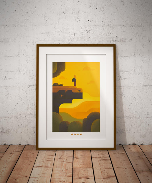 Arkansas Travel Poster Print-Poster-Yesteeyear