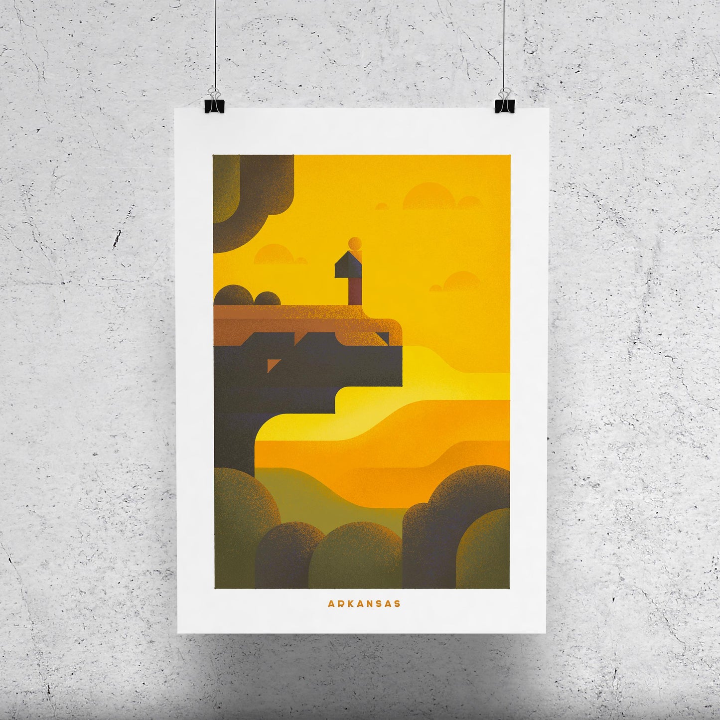 Arkansas Travel Poster Print-Poster-Yesteeyear