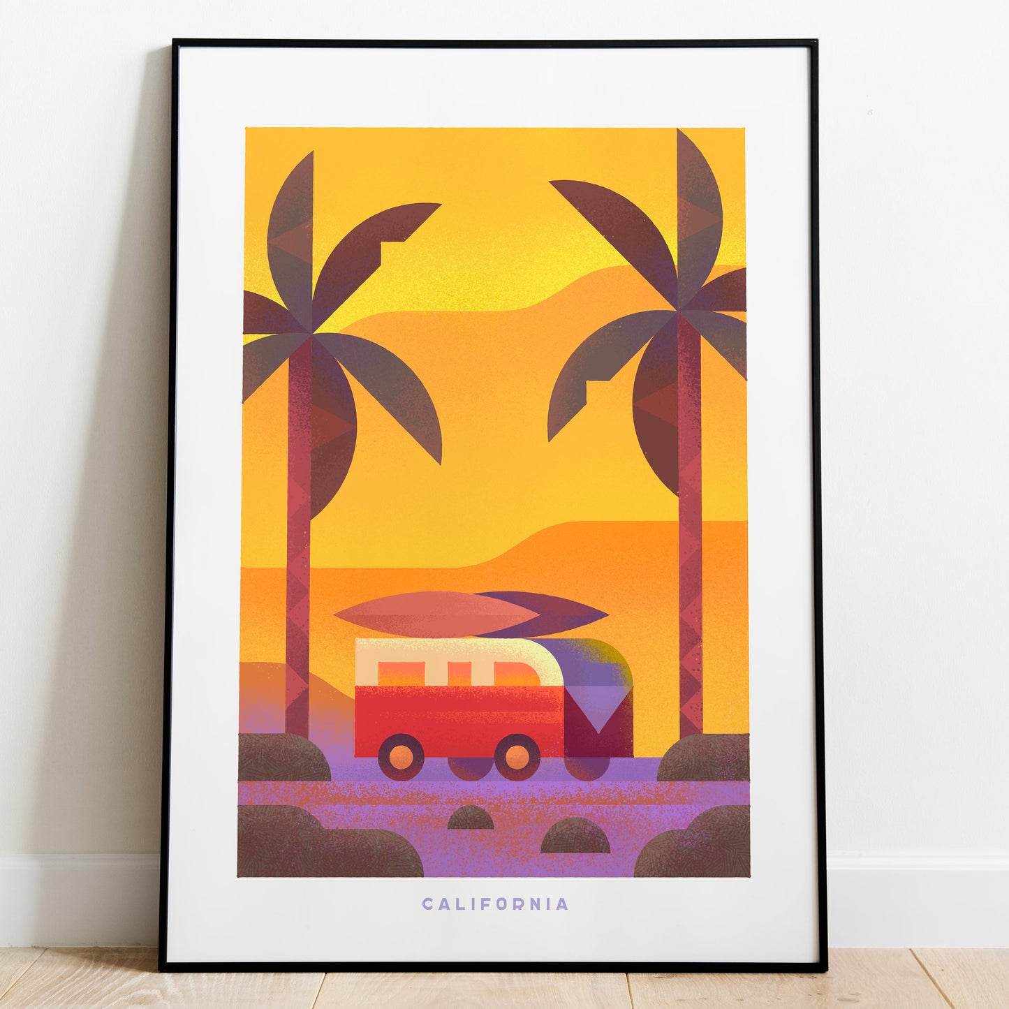 California Travel Poster Print-Poster-Yesteeyear