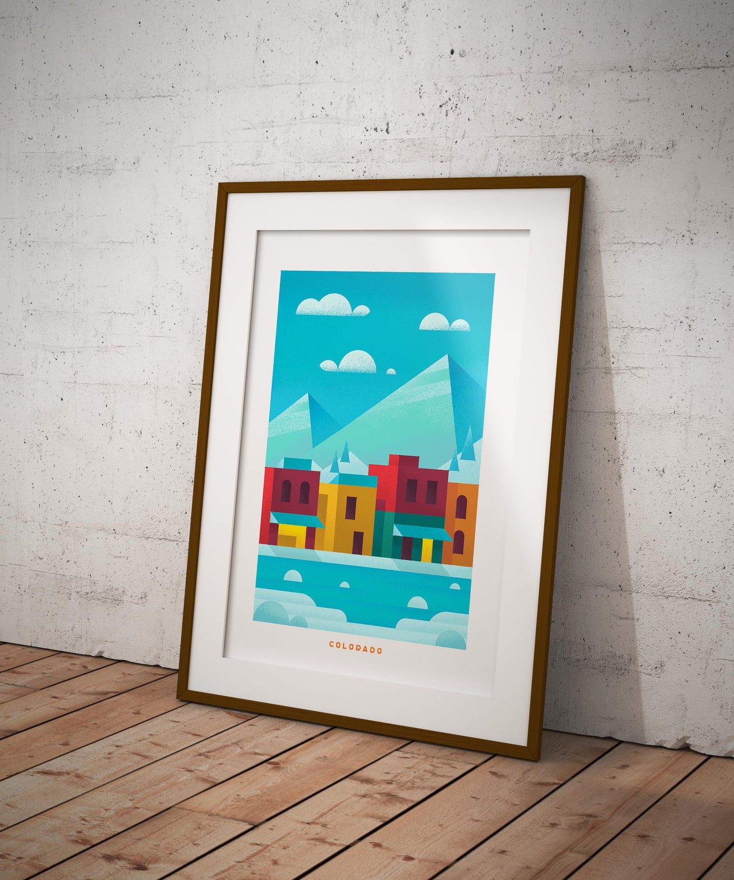 Colorado Travel Poster Print-Poster-Yesteeyear
