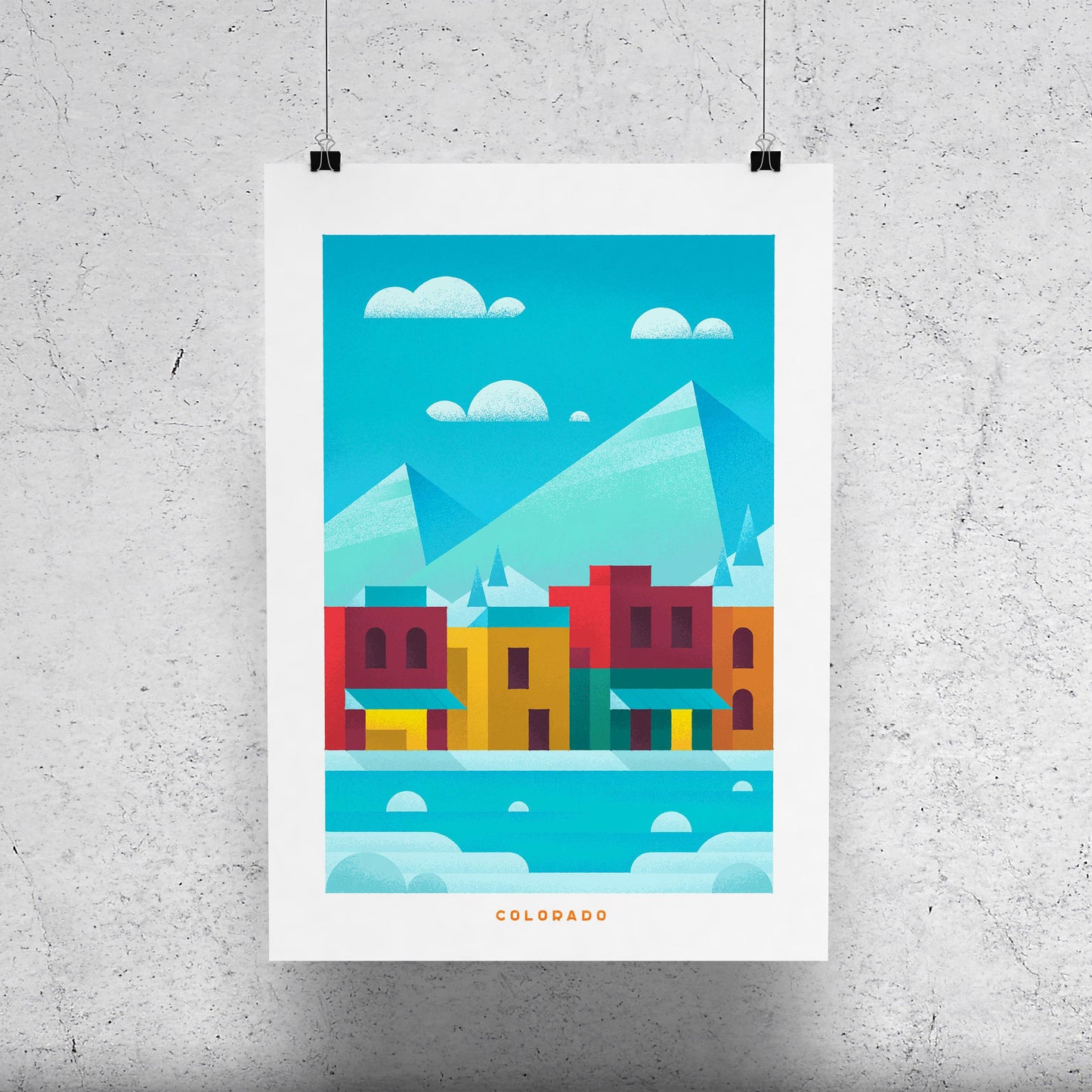 Colorado Travel Poster Print-Poster-Yesteeyear