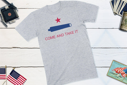 Come & Take It Flag Texas History-Unisex T-shirt-Yesteeyear