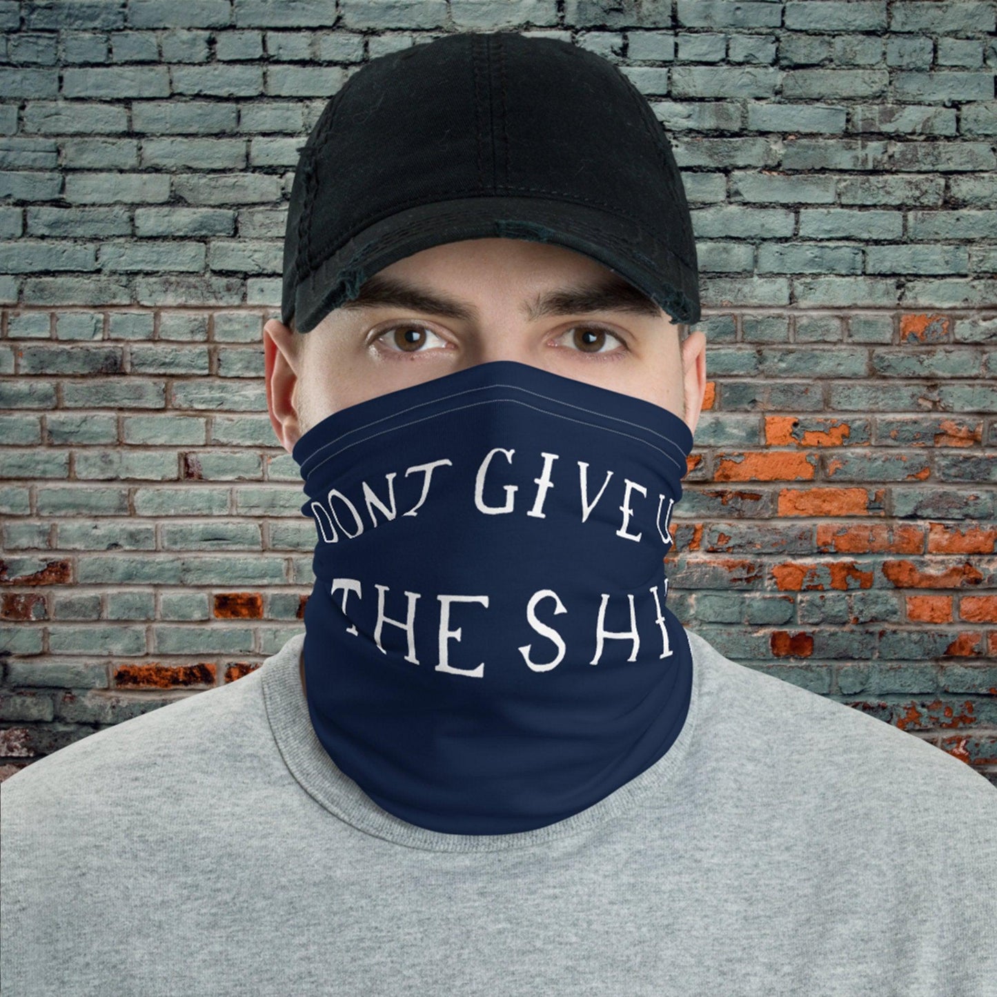 Don't Give Up The Ship Battle Flag Neck Gaiter-Neck Gaiter-Yesteeyear