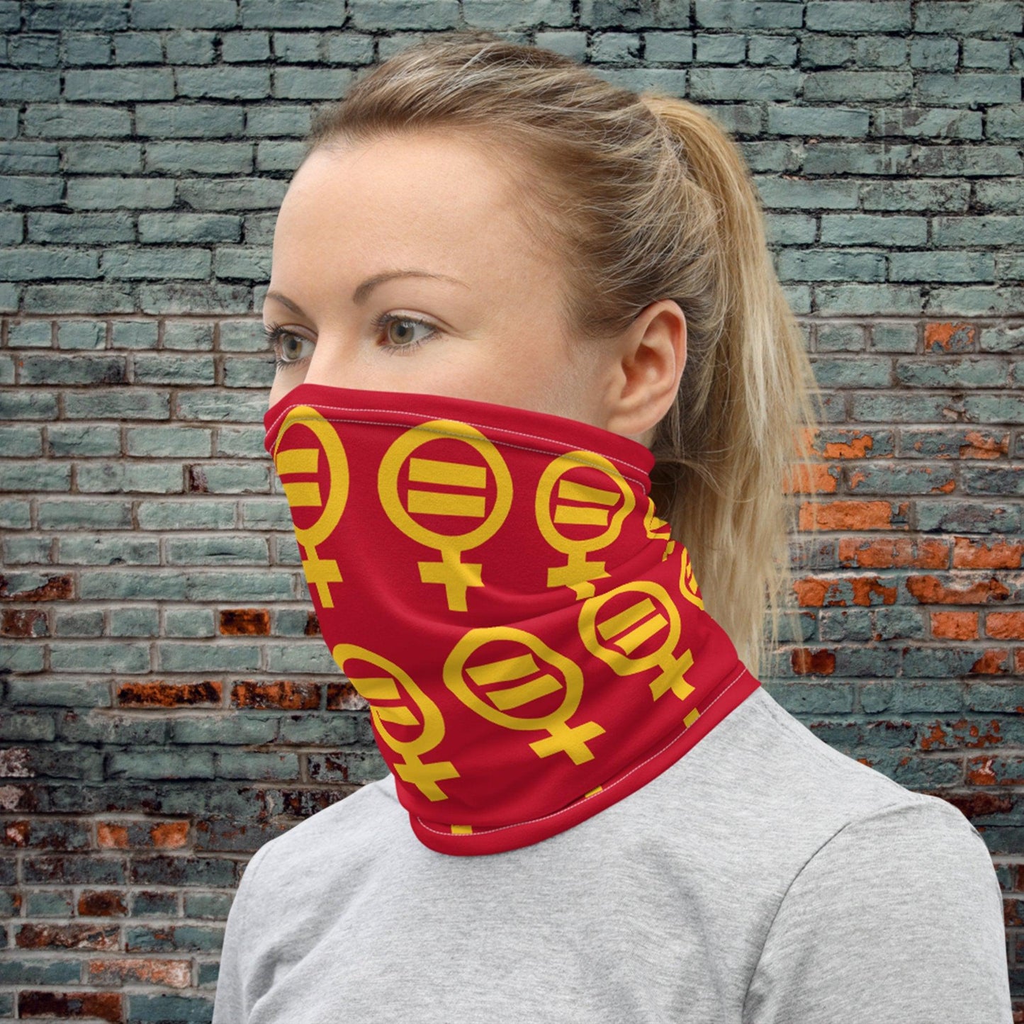 Equal Rights Feminist Neck Gaiter-Neck Gaiter-Yesteeyear