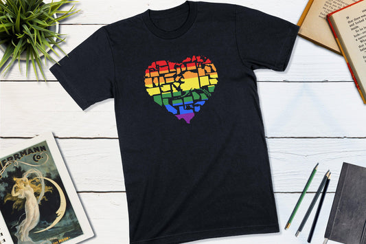 Gay Pride in All 50 States Gay Pride Shirt-Unisex T-shirt-Yesteeyear
