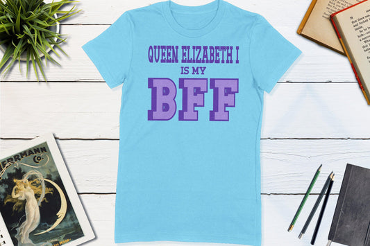 Great Women of History - Queen Elizabeth I-Women's T-shirt-Yesteeyear