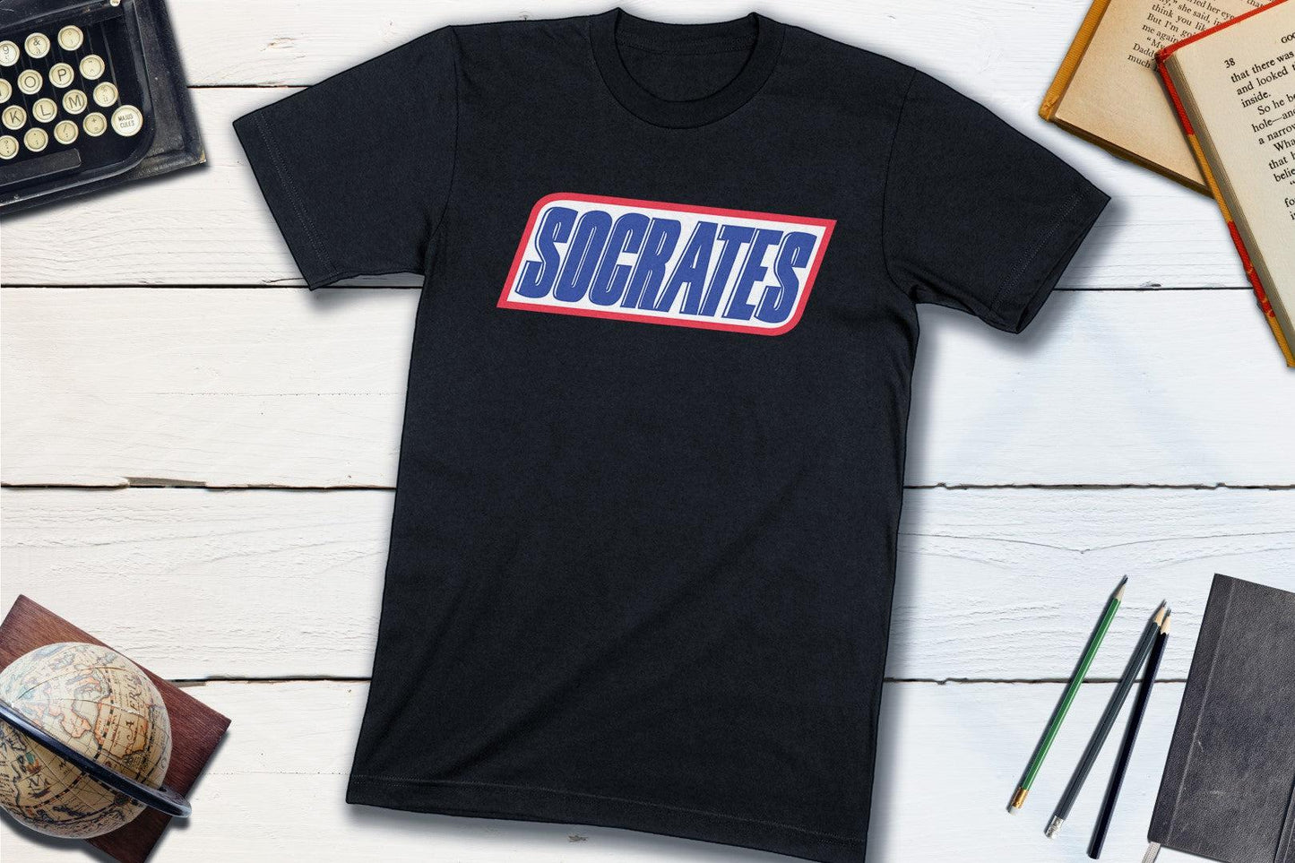 Greek Philosopher Socrates-Unisex T-shirt-Yesteeyear