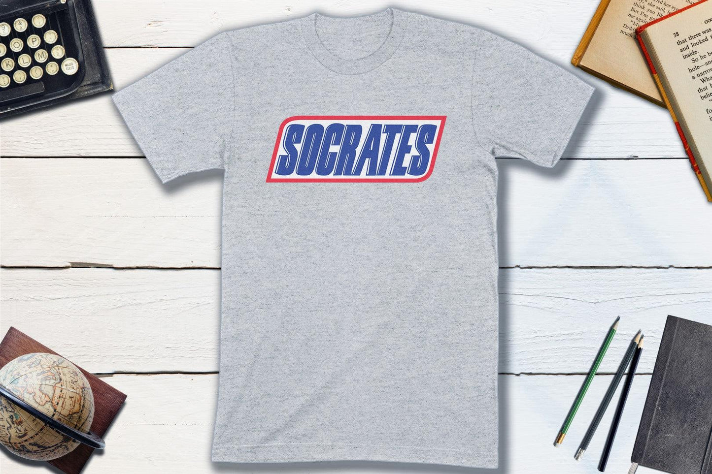 Greek Philosopher Socrates-Unisex T-shirt-Yesteeyear