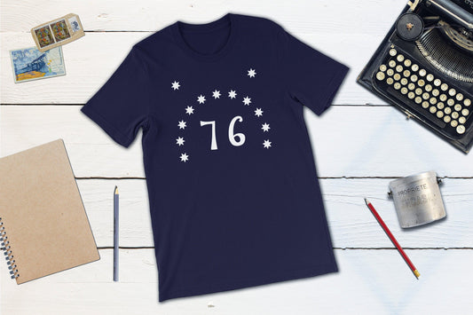 Historic Bennington Flag Shirt-Unisex T-shirt-Yesteeyear