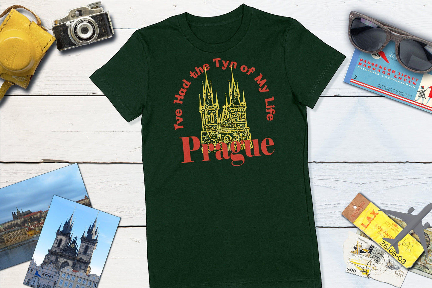 I've Had The Tyn of My Life - Prague Czech Republic Women's Shirt-Unisex T-shirt-Yesteeyear