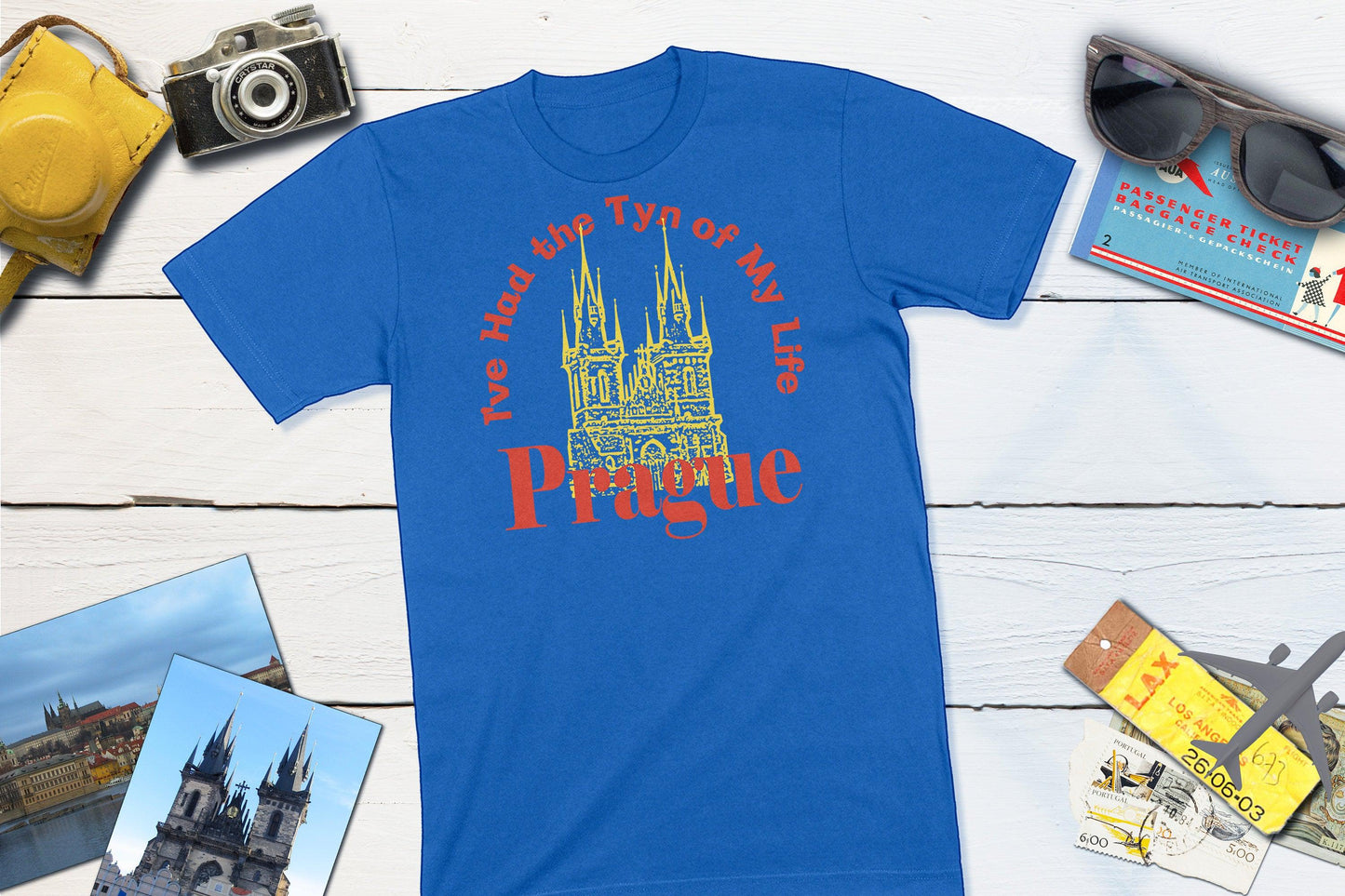 I've Had The Tyn of My Life Prague Czech Shirt-Unisex T-shirt-Yesteeyear
