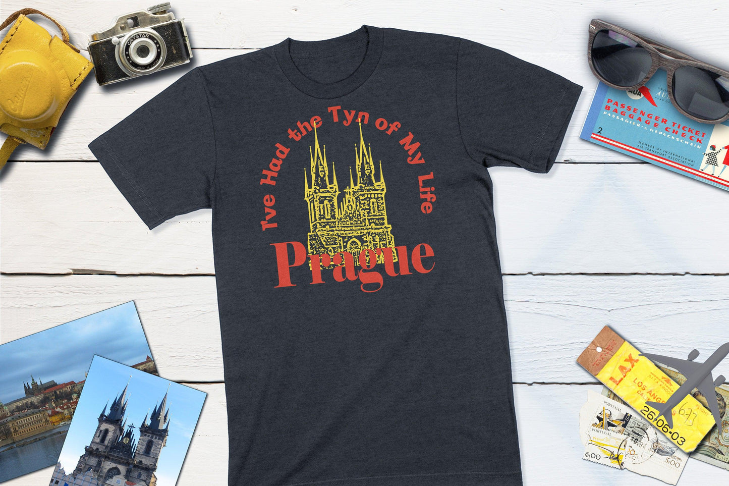 I've Had The Tyn of My Life Prague Czech Shirt-Unisex T-shirt-Yesteeyear