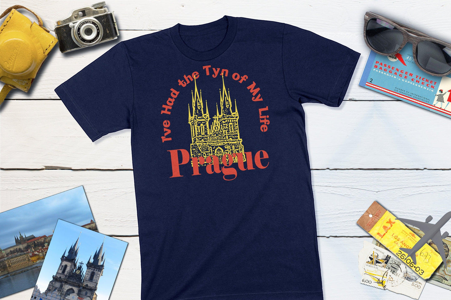 I've Had The Tyn of My Life Prague Czech Shirt-Unisex T-shirt-Yesteeyear