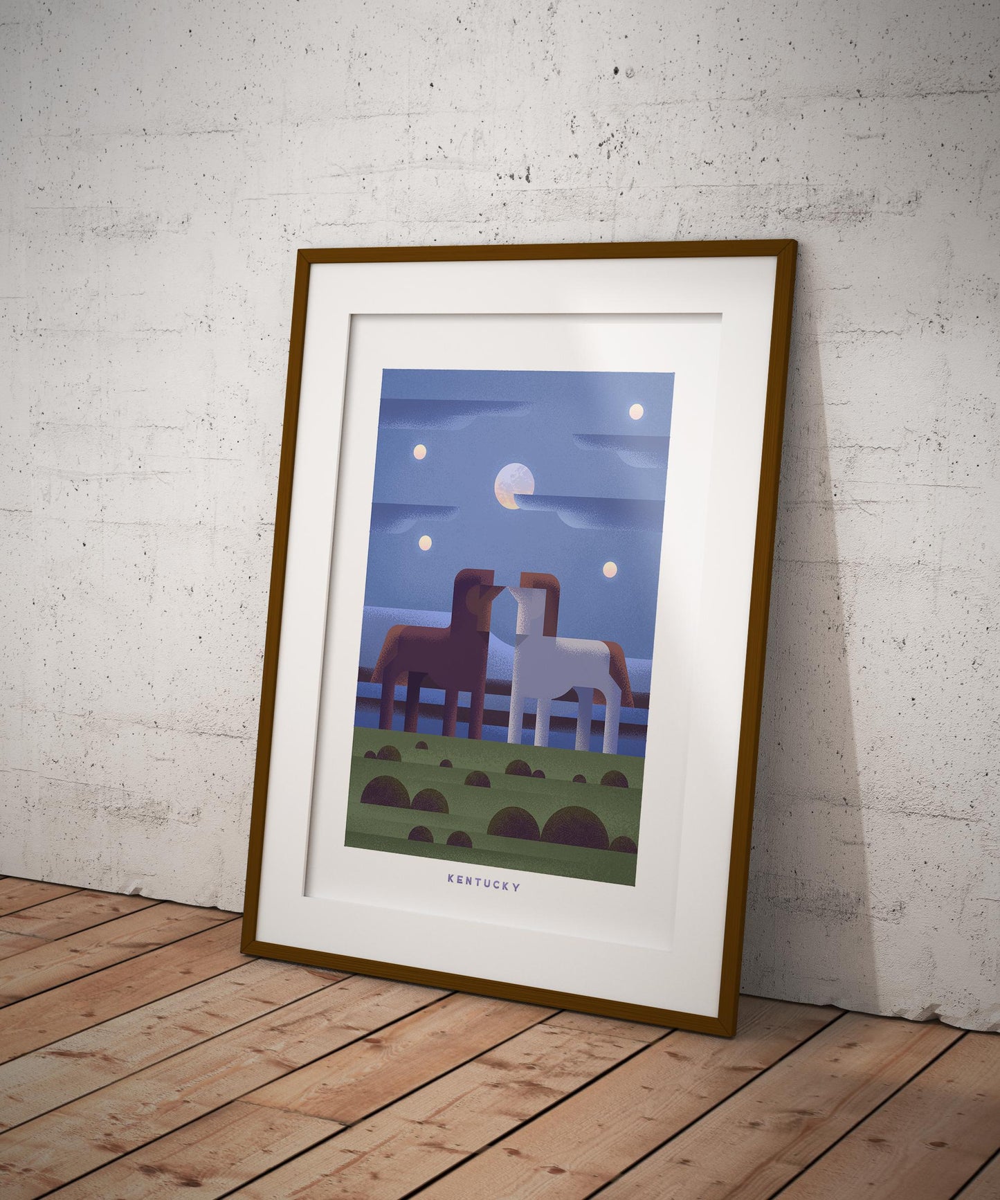 Kentucky Travel Poster Print-Poster-Yesteeyear