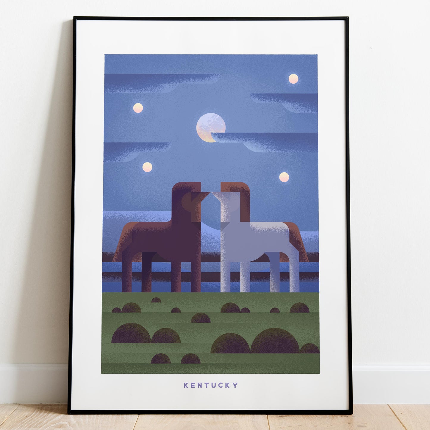 Kentucky Travel Poster Print-Poster-Yesteeyear