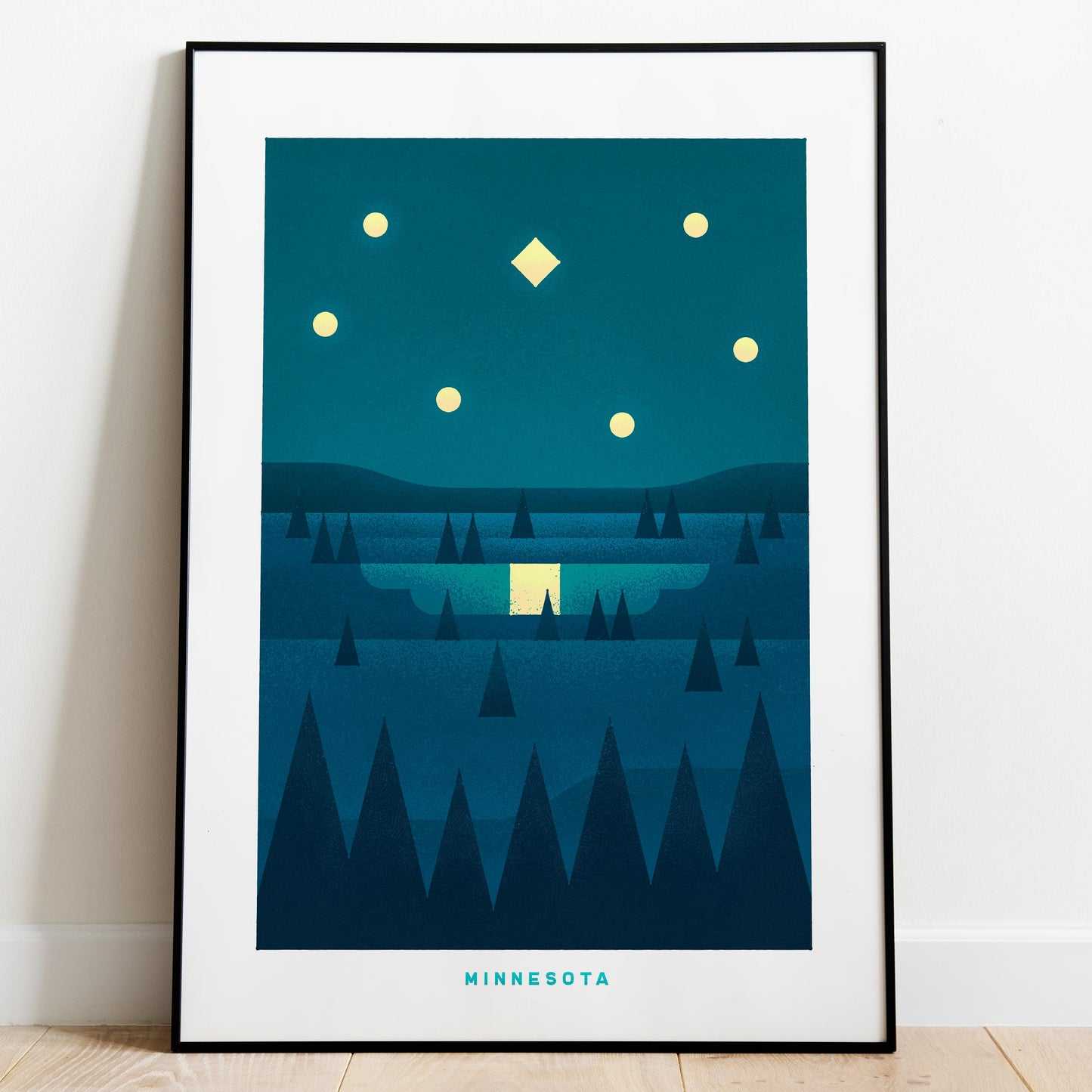 Minnesota Travel Poster Print-Poster-Yesteeyear