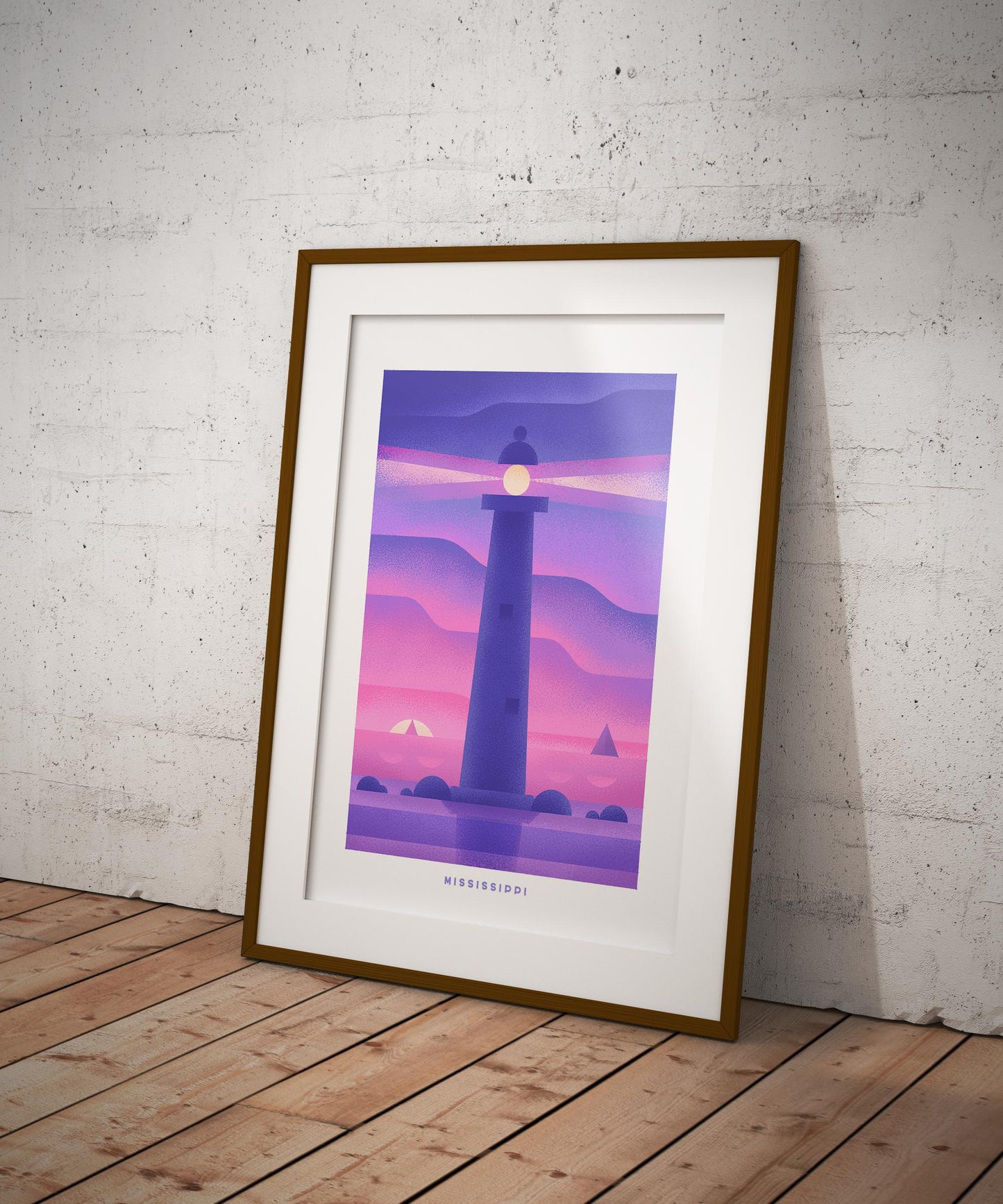 Mississippi Travel Poster Print-Poster-Yesteeyear