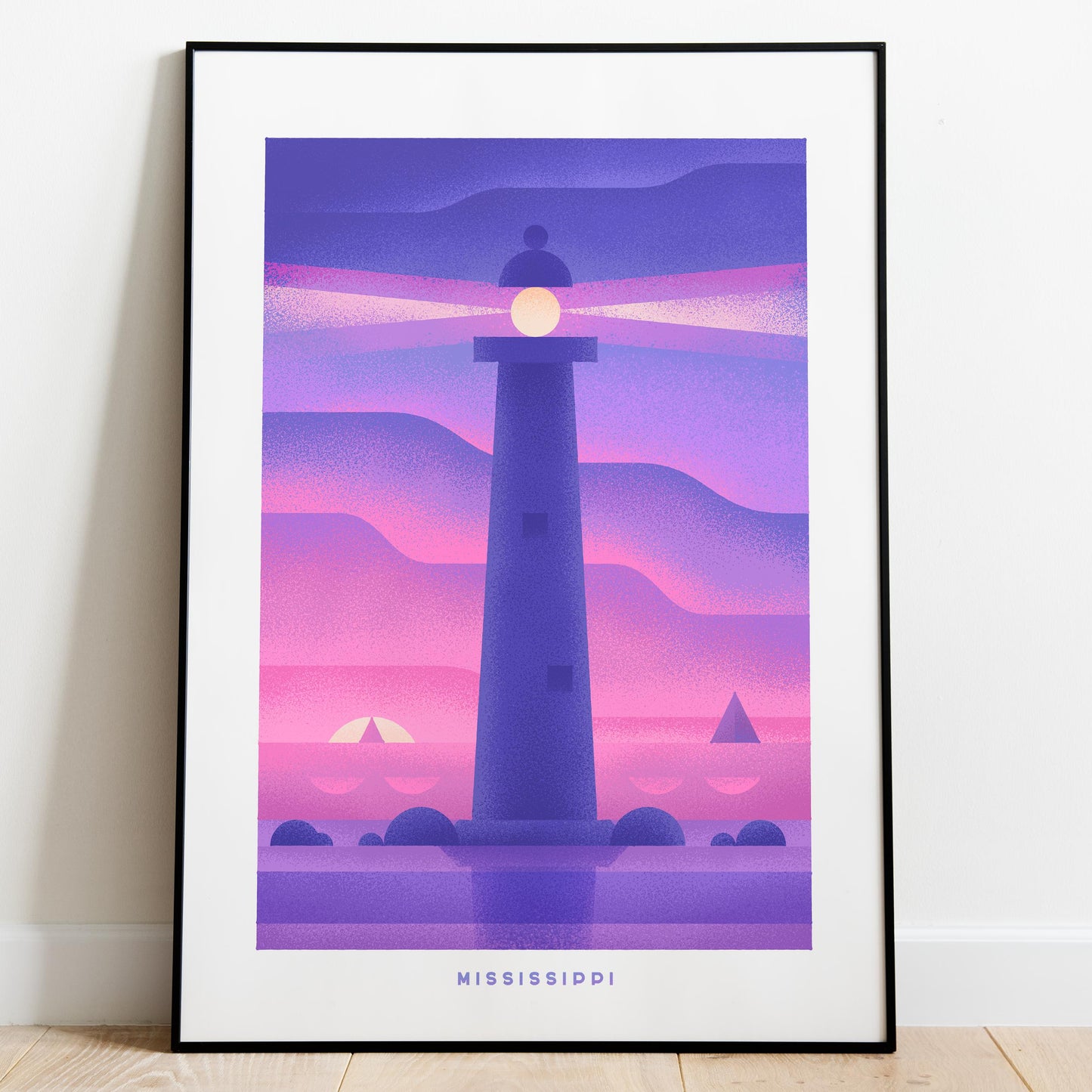 Mississippi Travel Poster Print-Poster-Yesteeyear