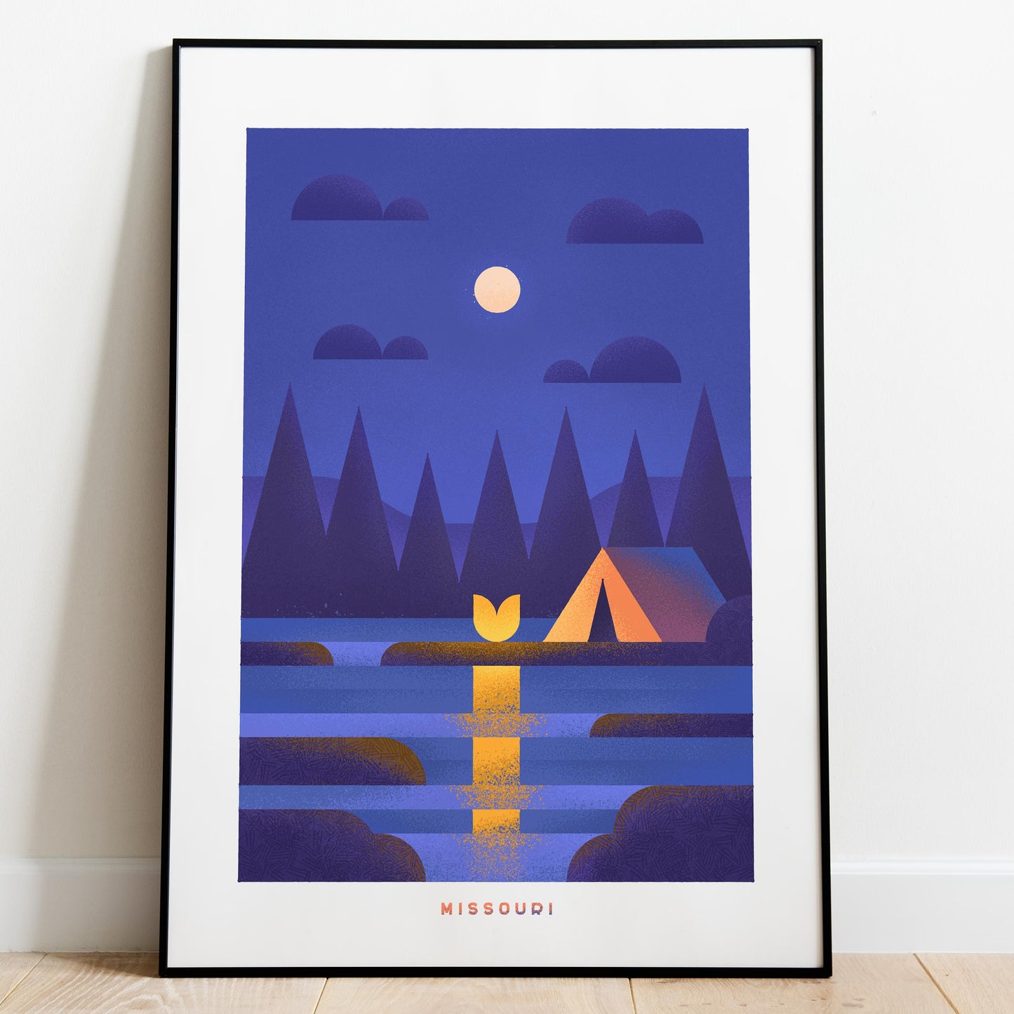 Missouri Travel Poster Print-Poster-Yesteeyear