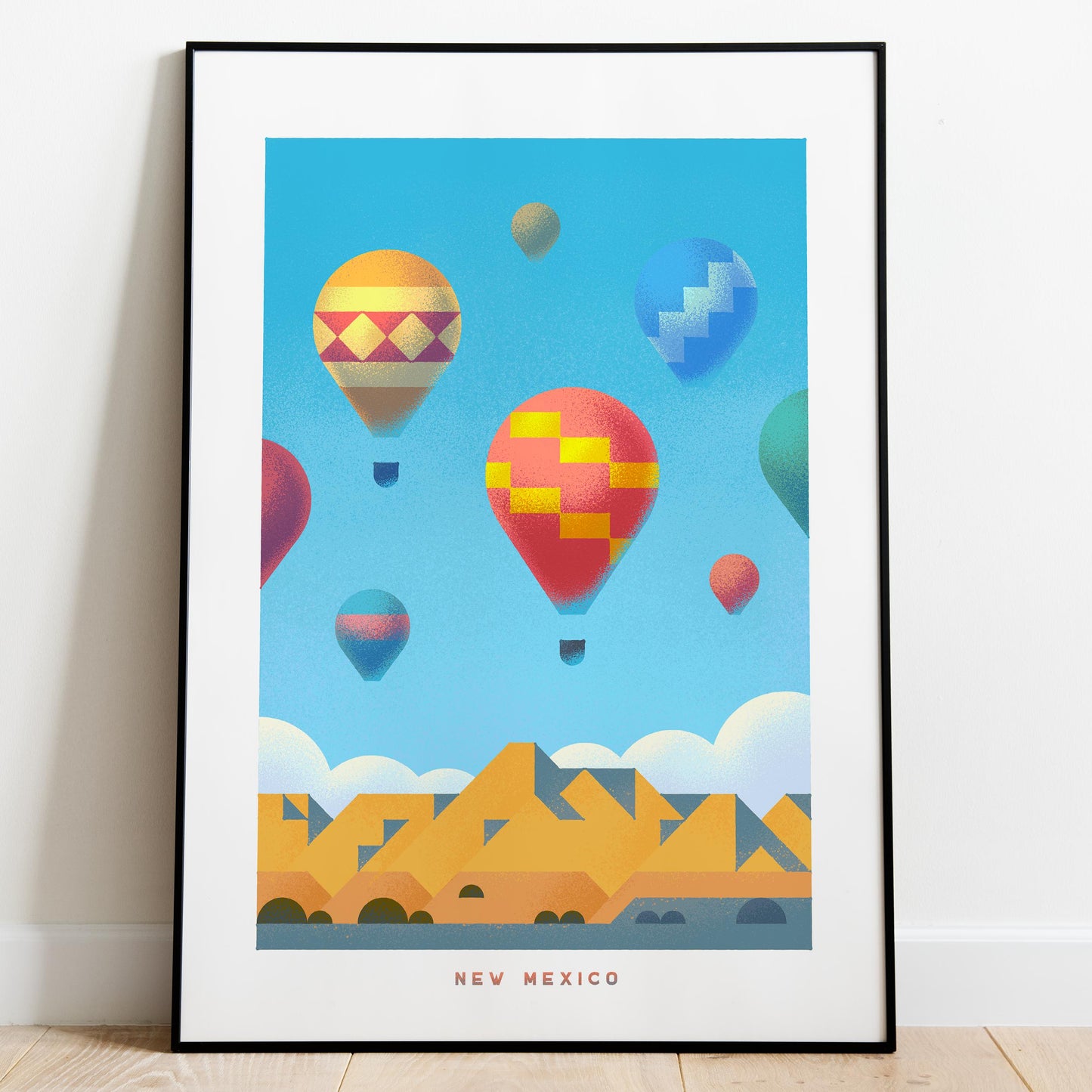New Mexico Travel Poster Print-Poster-Yesteeyear
