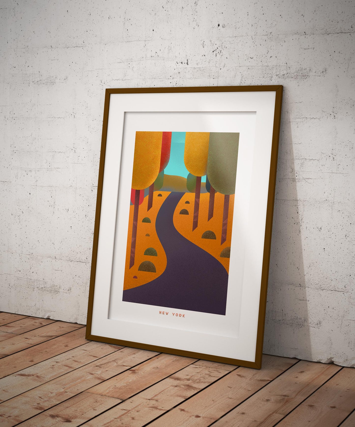 New York Travel Poster Print-Poster-Yesteeyear