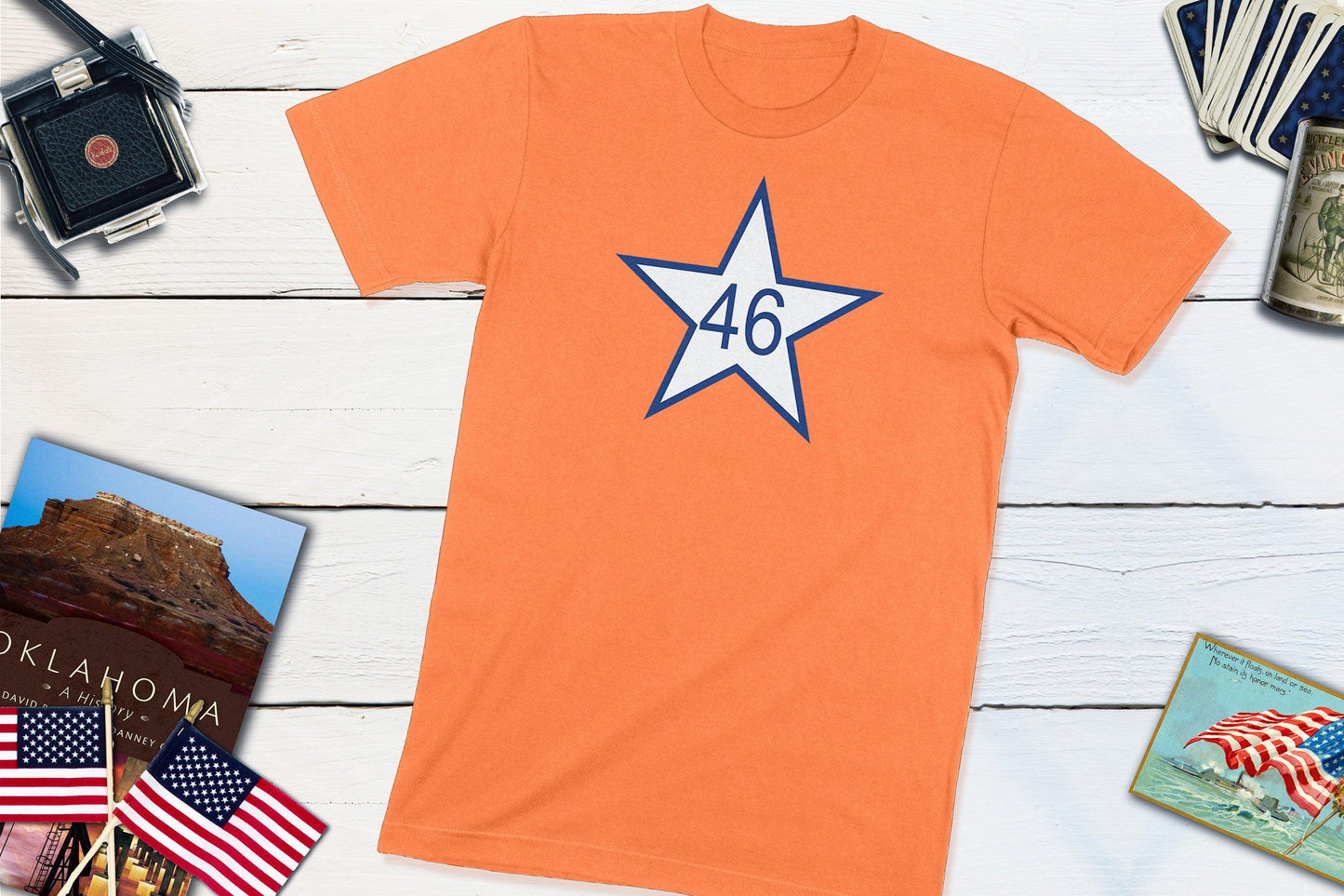 Oklahoma First State Flag Shirt-Unisex T-shirt-Yesteeyear