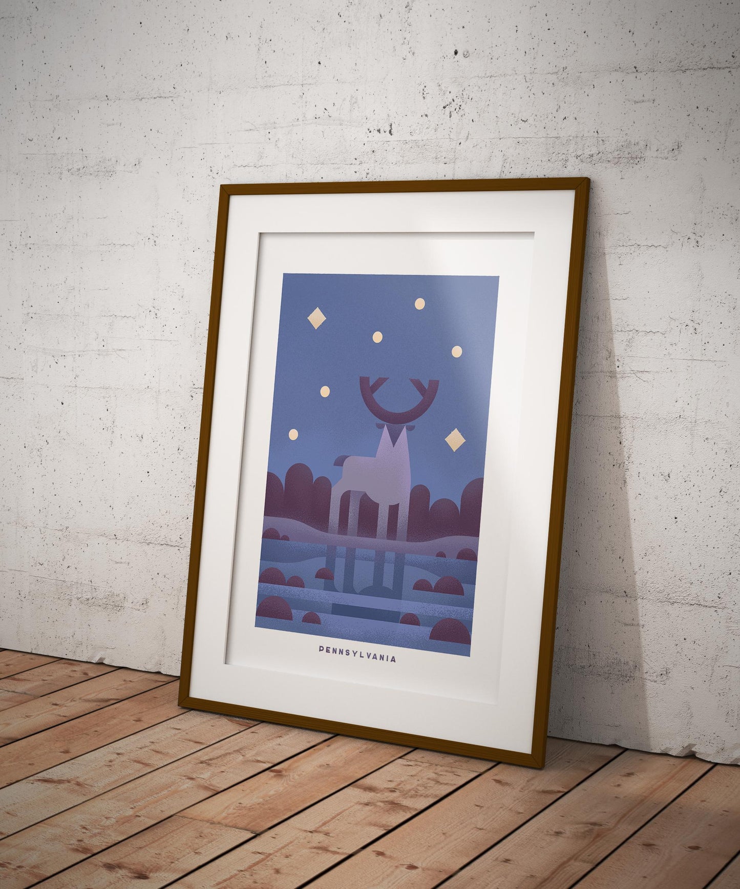 Pennsylvania Travel Poster Print-Poster-Yesteeyear
