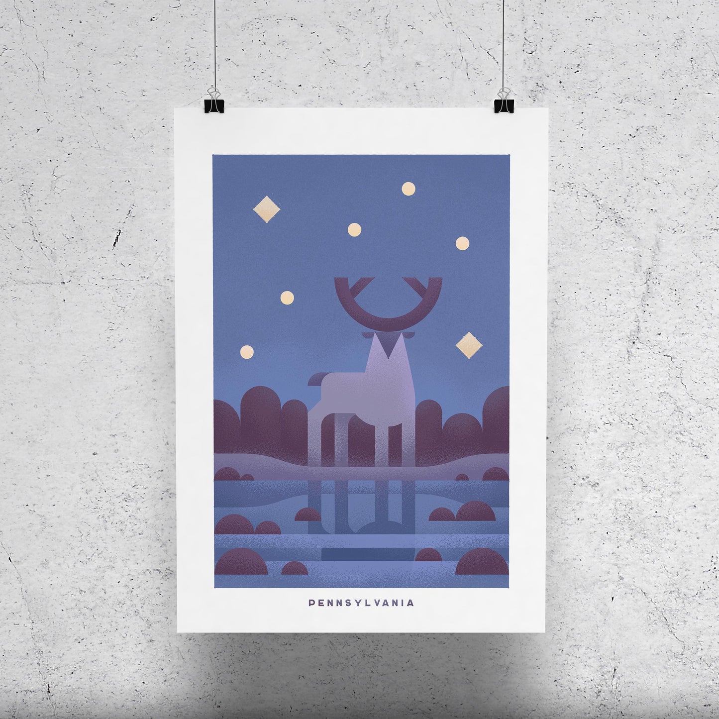 Pennsylvania Travel Poster Print-Poster-Yesteeyear
